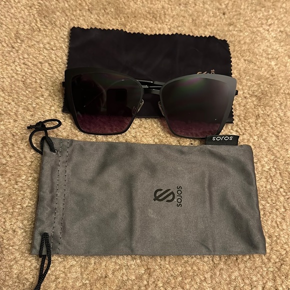 Women’s oversized sunglasses - Picture 3 of 7